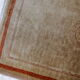 Chinese carpet Art Deco handmade 64x97cm 1970