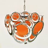 Vintage 70's pop chandelier