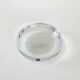 Crystal platter, Danish design, 1970s, manufactured by Royal Copenhagen
