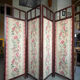 Wooden screen with canvas - Art Deco