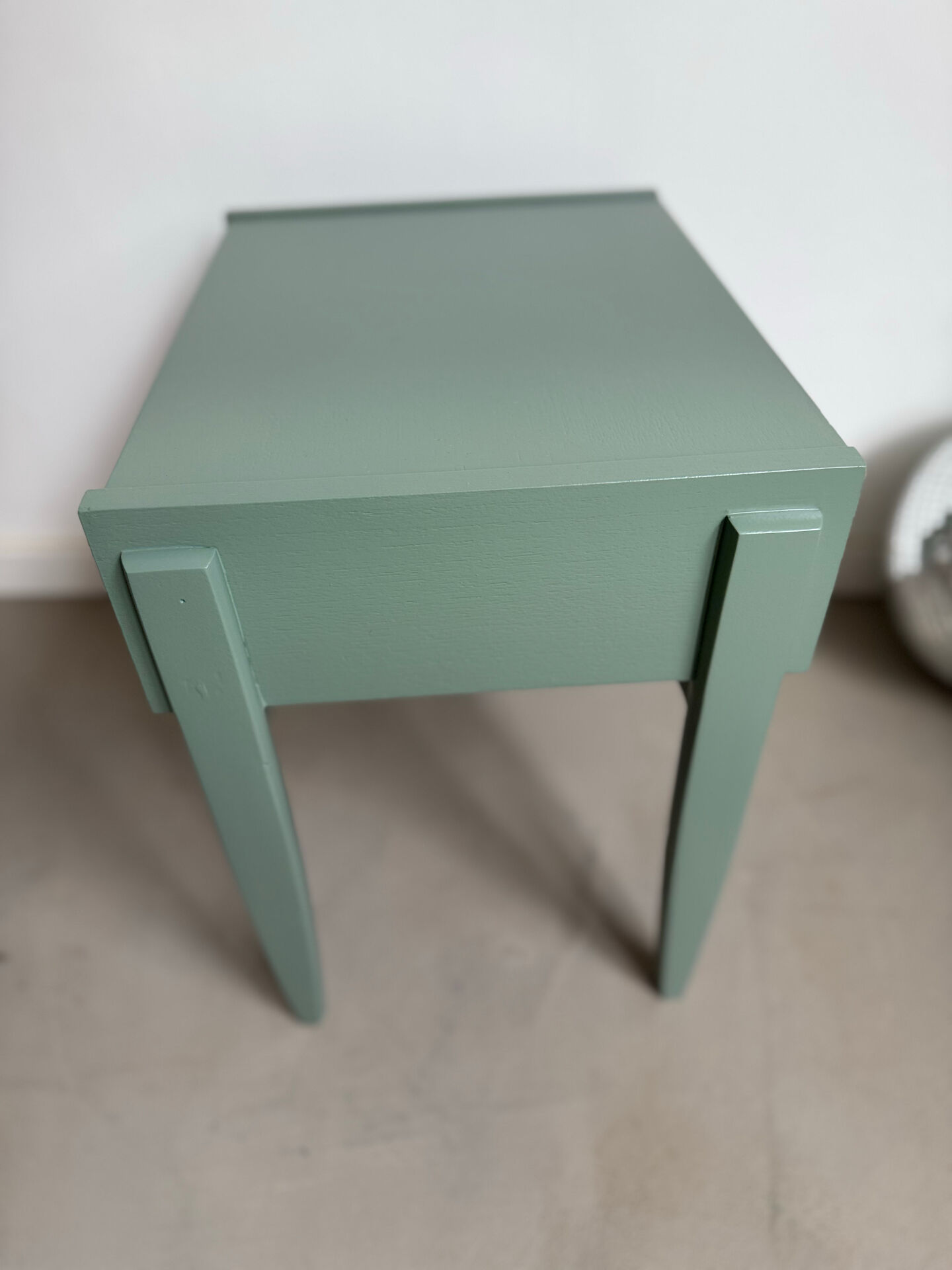 Teak bedside table