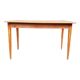 Rustic pine table / desk / spindle legs