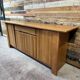 Enfilade in solid elm – 1980s