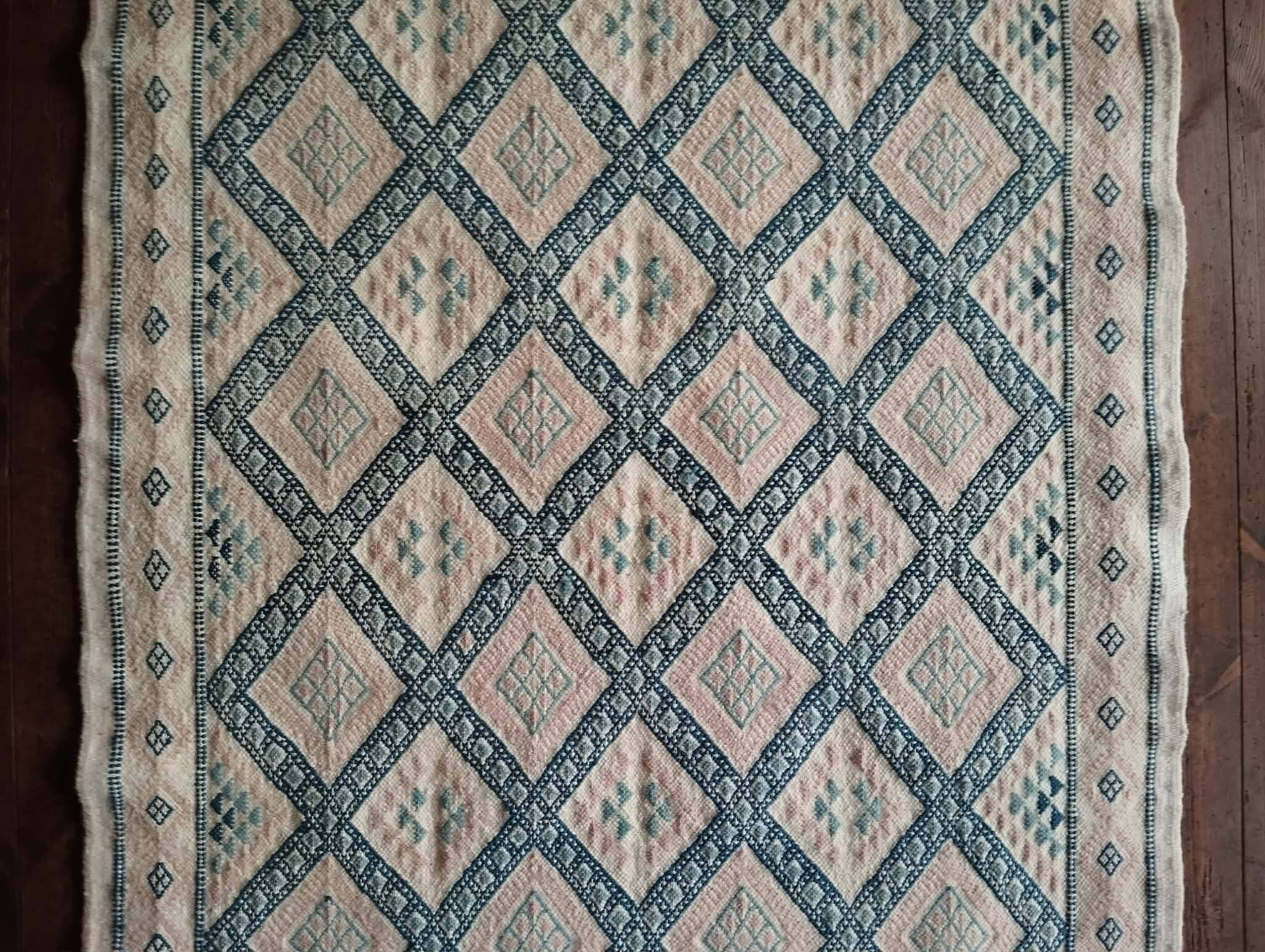 Handmade Berber Kilim Kairouan 203x102cm