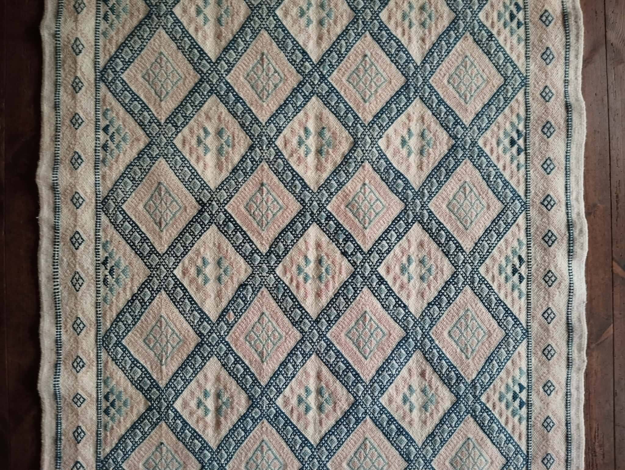 Kilim Berbère Kairouan fait main 203x102cm