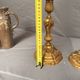 Antique Pair of Gilded Candle Holders Rocaille Rococo Louis XV Torchères