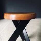 Modernist S31 Stool by Pierre Chapo, France, 1970s