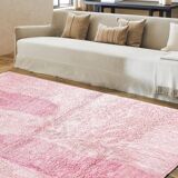 Tapis rose bérbere en laine 200cmx300cm
