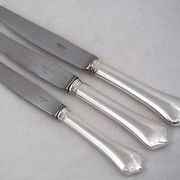 Ravinet d'Enfert, Ercuis Brantome set of 20 knives, 10 dinner knives + 10 dessert knives.