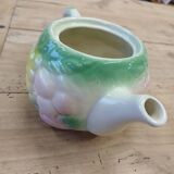 Antique teapot in slip