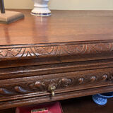 Console or turned wooden service table