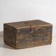 Old cobalt blue ammunition chest (c.1900) #64