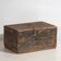 Old cobalt blue ammunition chest (c.1900) #64
