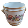 Hand-painted porcelain pot cover