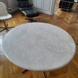 Arne Jacobsen A 825 dining table and 4 vintage chairs