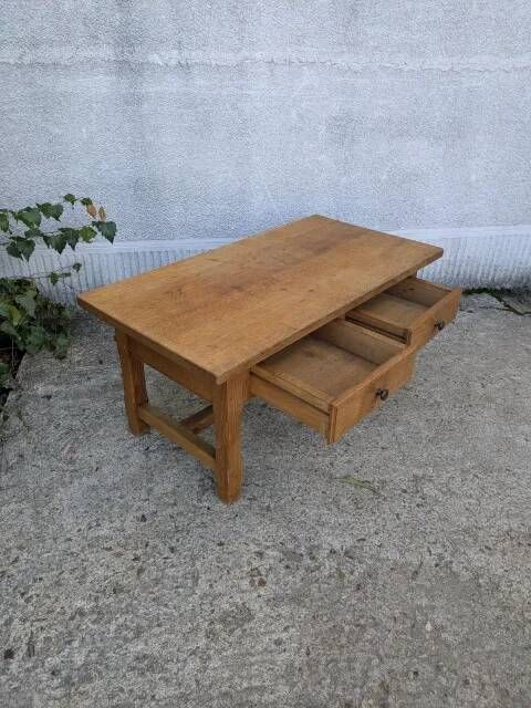 Oak coffee table
