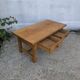 Oak coffee table