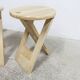 Pair of folding stools designed by Adrian Reed made in the years