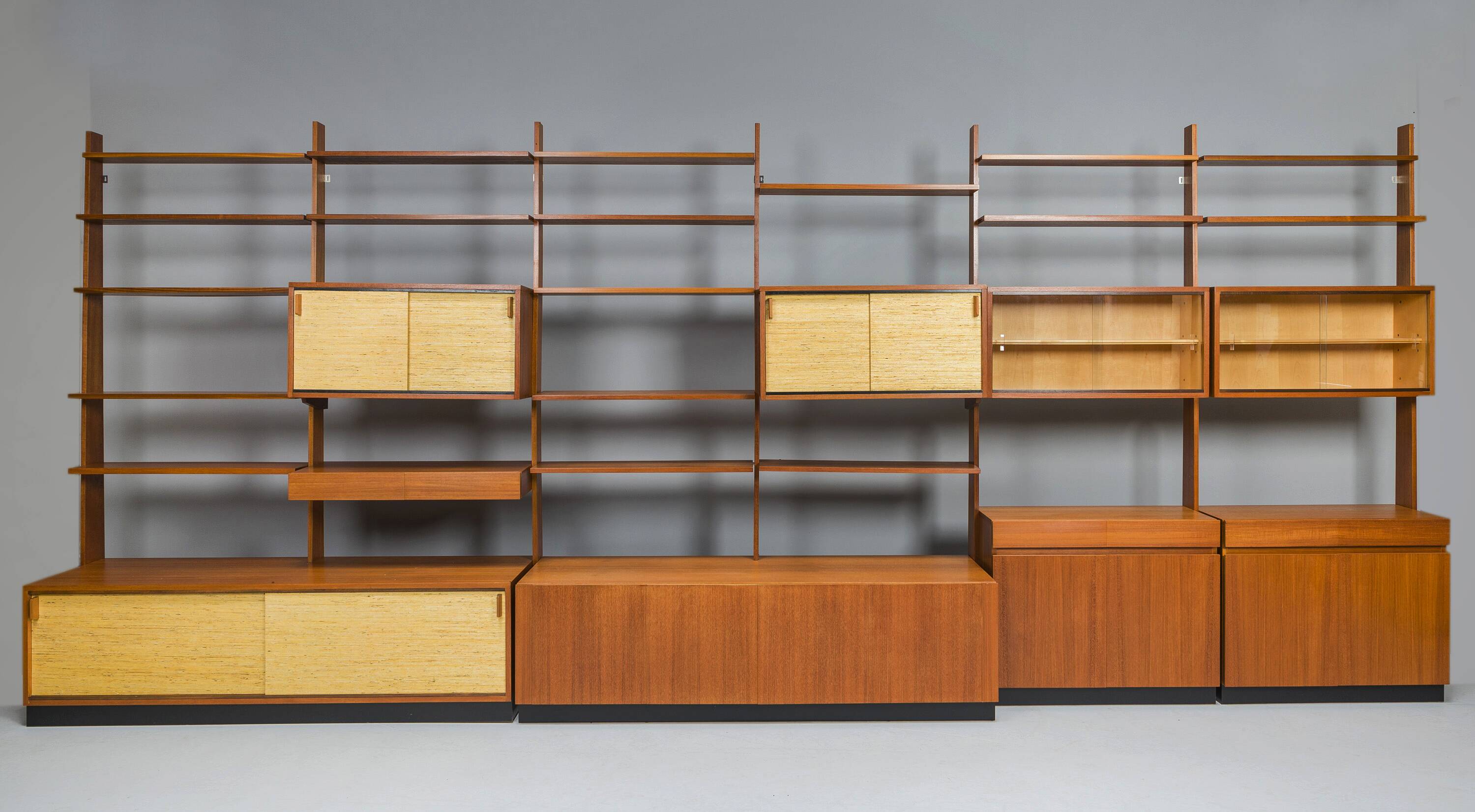 Mid-Century Shelf System by Dieter Wäckerlin for Behr, 1955
