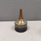 An incredibly beautiful lidded jar from Hampen Keramik, Denmark 1990s