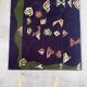 Tapis artistique tufté main Vezeley par Tisca France années 1990