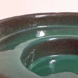 50s ceramic Ikebana cup vase
