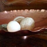 Old copper empty pocket