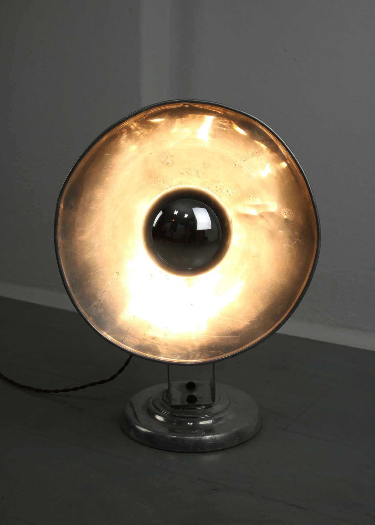Mid-century Aluminium Adjustable Table Lamp, 50s