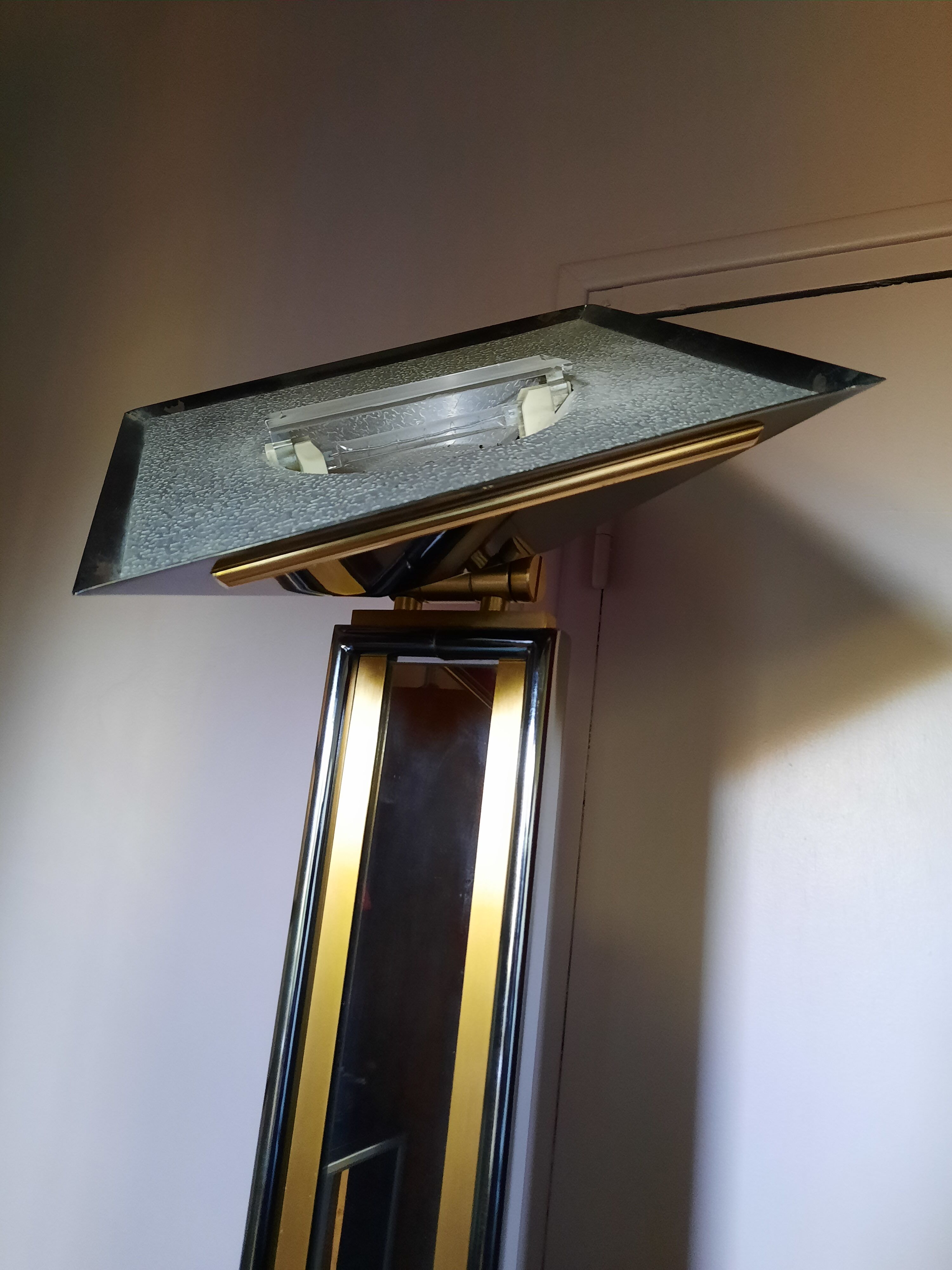 Vintage halogen floor lamp