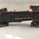 Model reproduction car bugatti 1920 metal tin collection