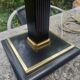 Lampe Robert De Schuytener noir et doré vintage