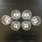 Set of 6 Habitat 80s wine glasses