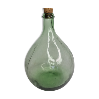 Lady-jeanne in blown glass, old, 30 cm