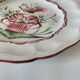 Antique plate with rooster – Keller & Guérin Lunéville