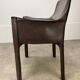 Mario Bellini leather armchair for Cassina, model CAB 413