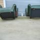 Paire de fauteuils Schesterfield