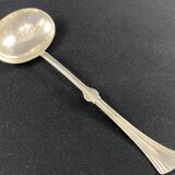 Silver-plated cream ladle signed CHRISTOFLE