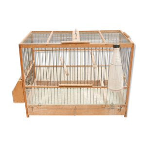 Cage ancienne en bois