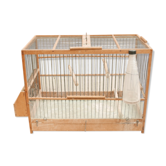 Cage ancienne en bois