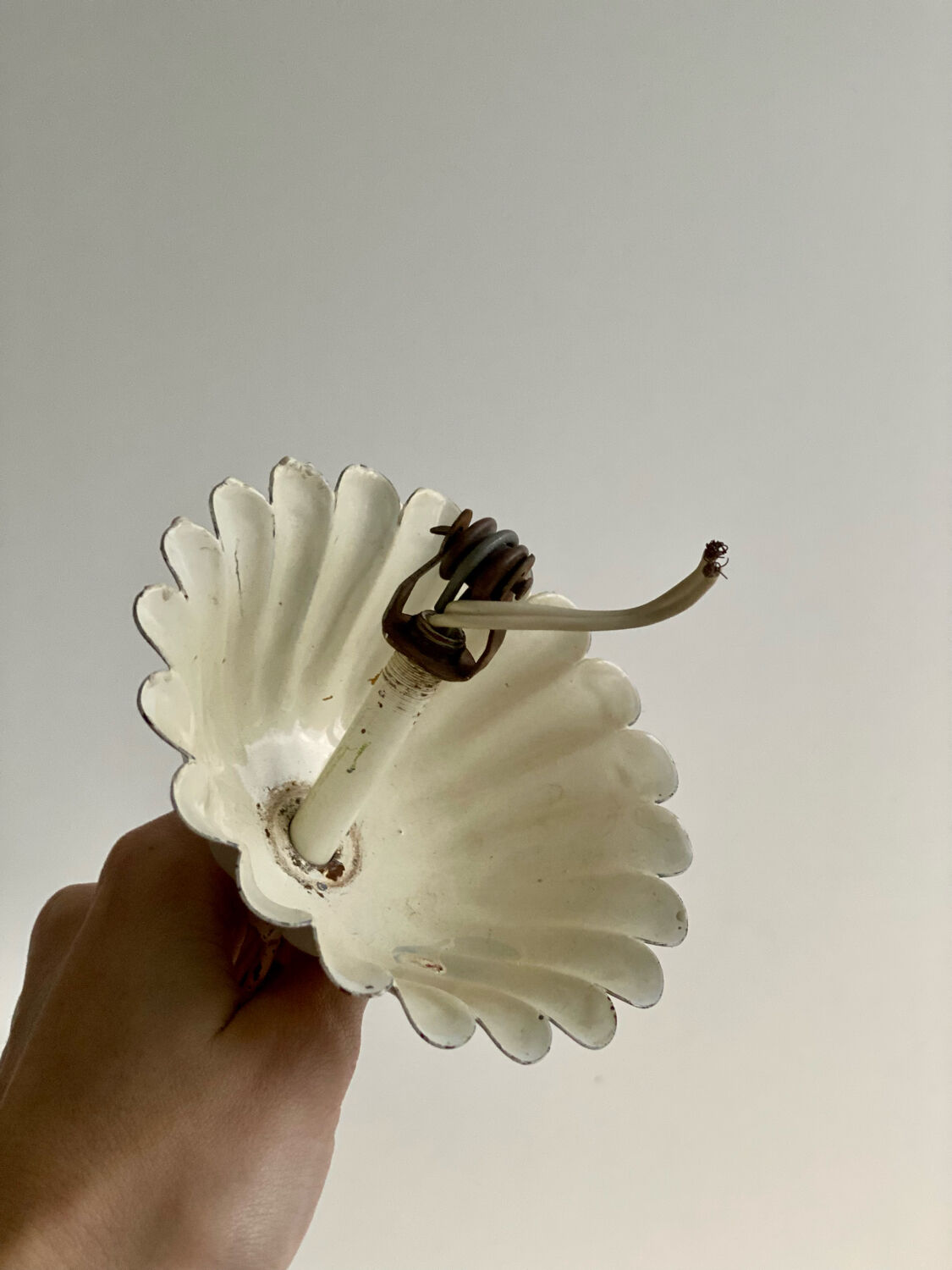 Daisy chandelier in sheet metal