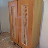 Parisian rattan cabinet