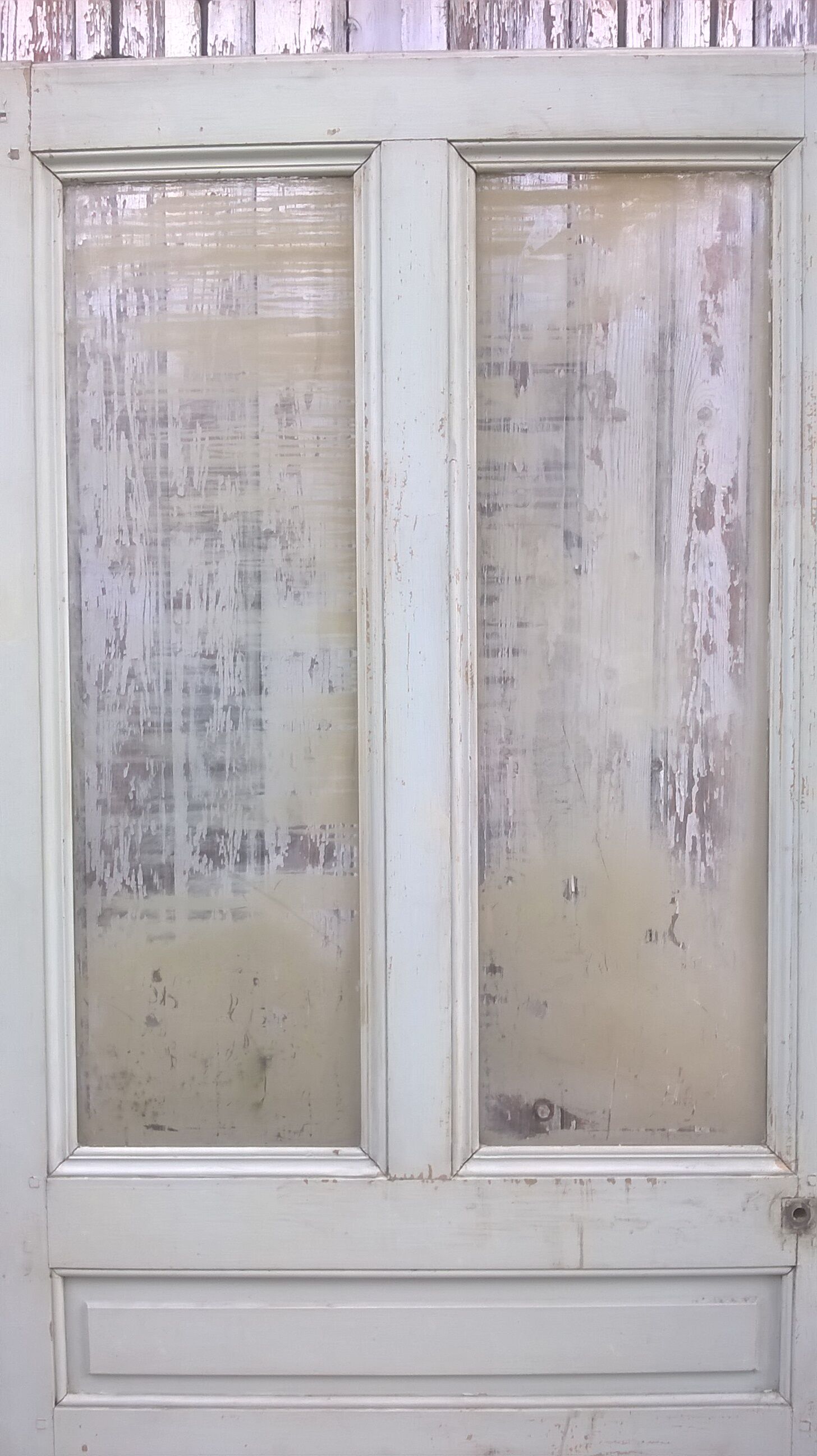 Old glass interior door mint