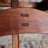 Oak coat rack, France, early 20th century