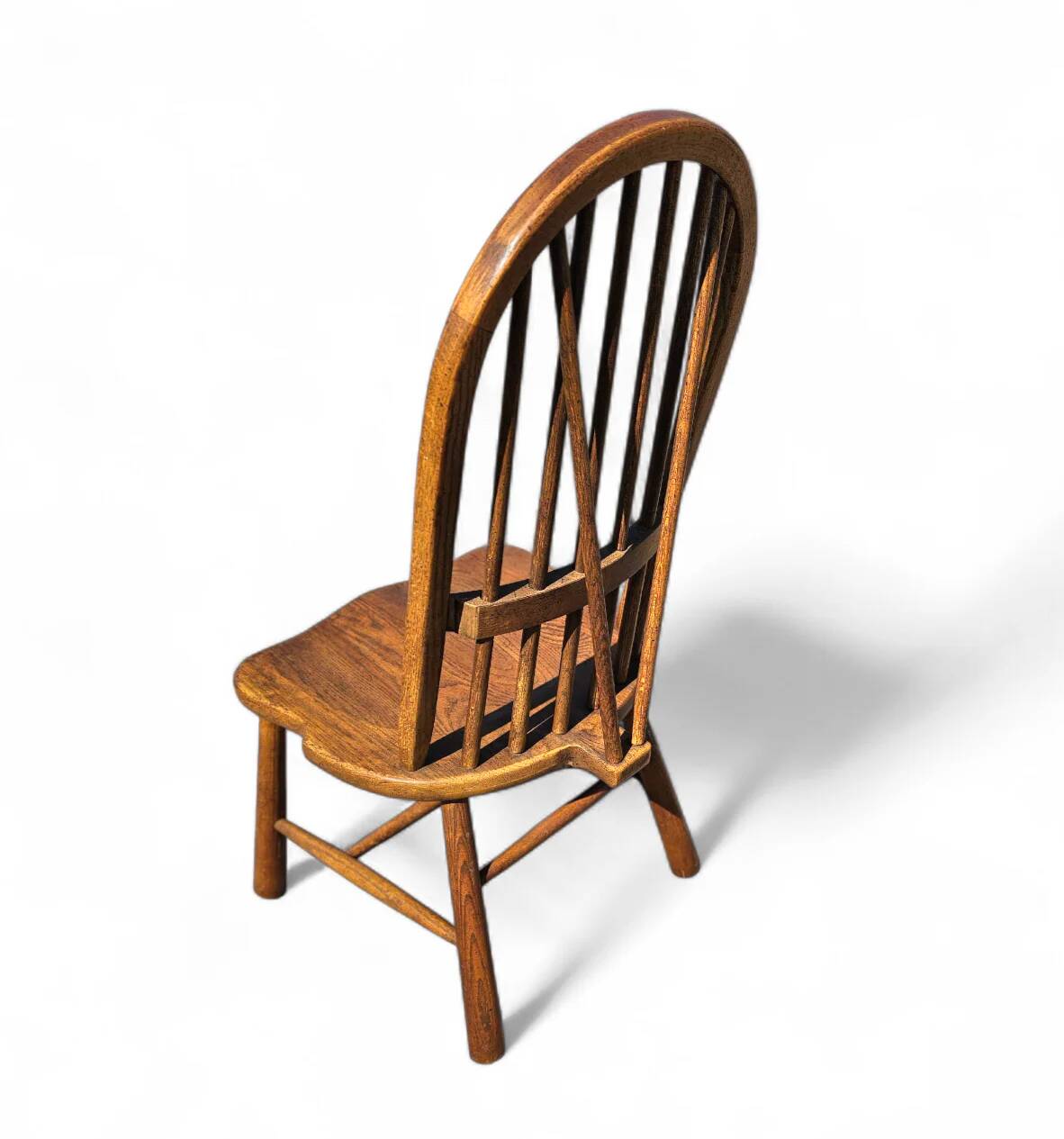 4 x Welsh stick back chairs
