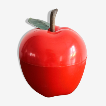 Pomme à glaçons rouge années 70