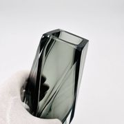 XXL Murano Sommerso Vase Alessandro Mandruzzato 27cm Grey Smoke