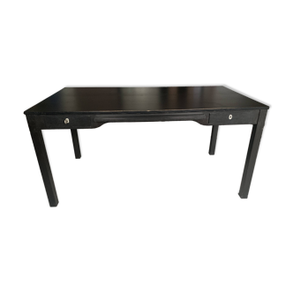 Large solid wood desk
