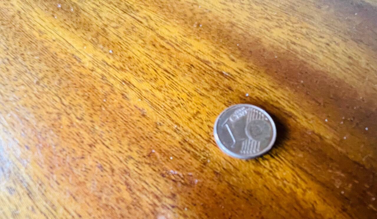 Large vintage chest of drawers with 4 drawers, Scandinavian style, circa 60's