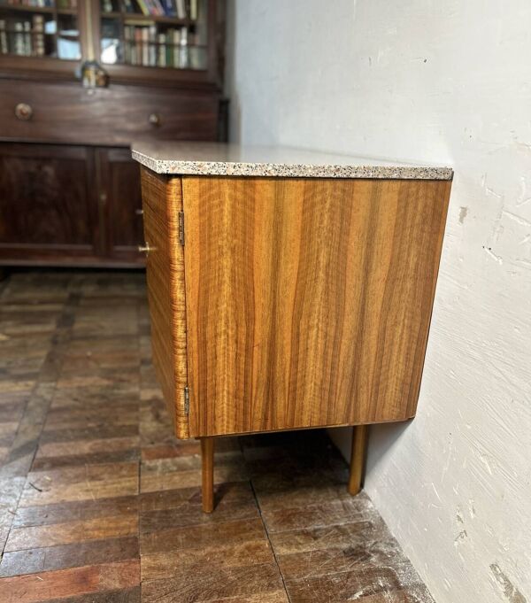 Enfilade vintage rétro vintage en teck par Beautility 1960