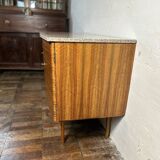 Mid century retro vintage teak sideboard washstand by Beautility 1960